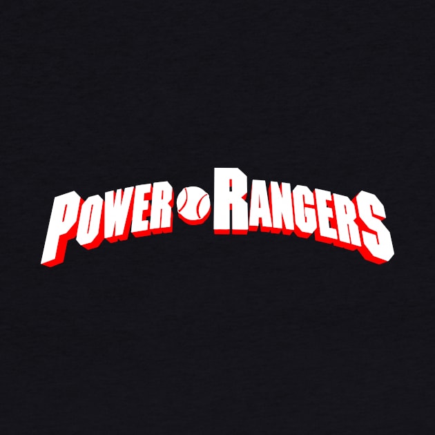 Power Baseball Rangers by Throwzack